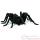 Peluche Araigne noire - Animaux 5322