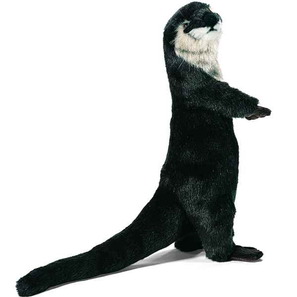 Anima - Peluche loutre dresse 37 cm -3814