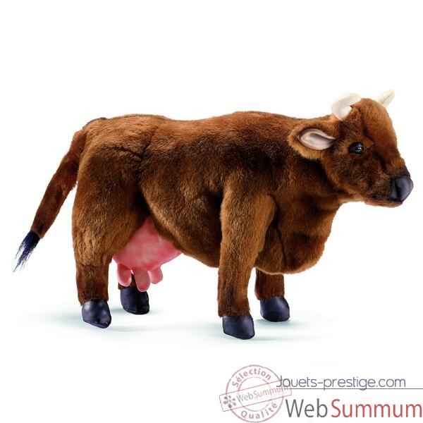 Anima - Peluche vache \"limousine\" 38 cm -4601