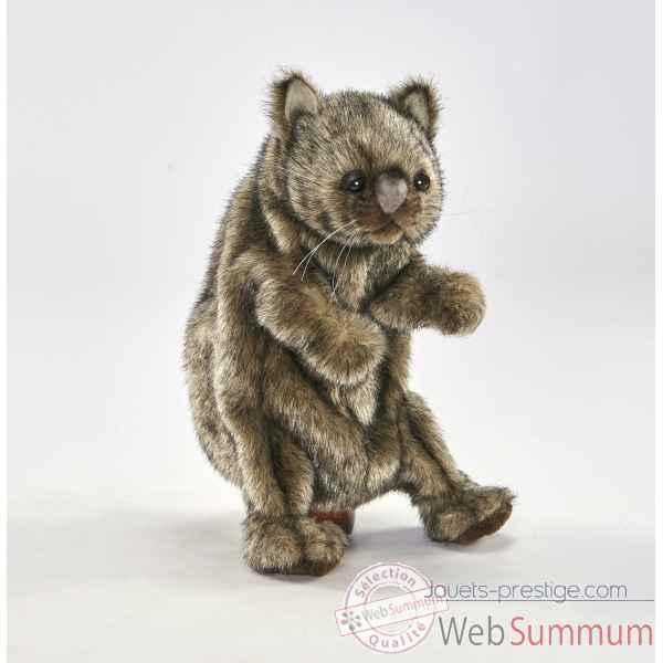 Peluche Wombat marionnette  main Anima -4029