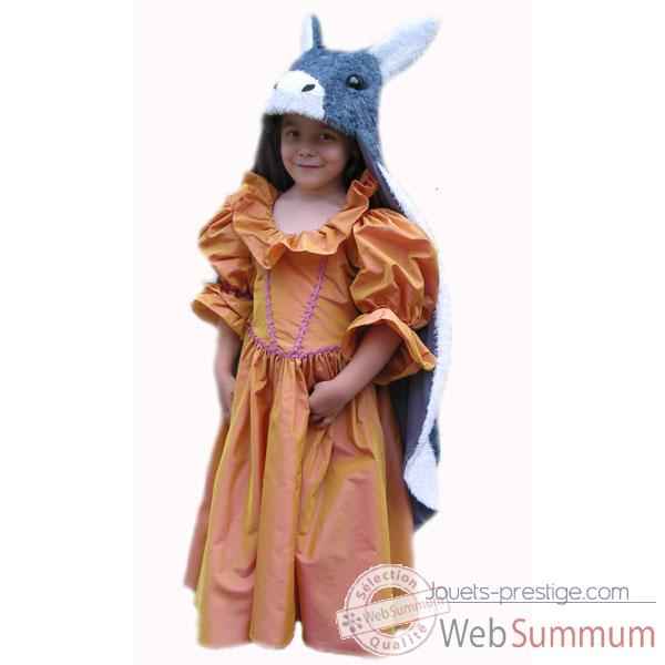 Bandicoot Costume C32 ROBE Peau d'ane-6 et 8 ans