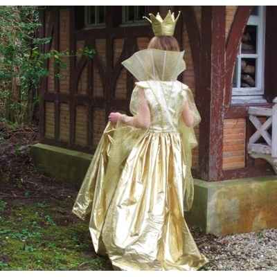 Costume Robe de Soleil Peau d\'Ane 8 ans complete