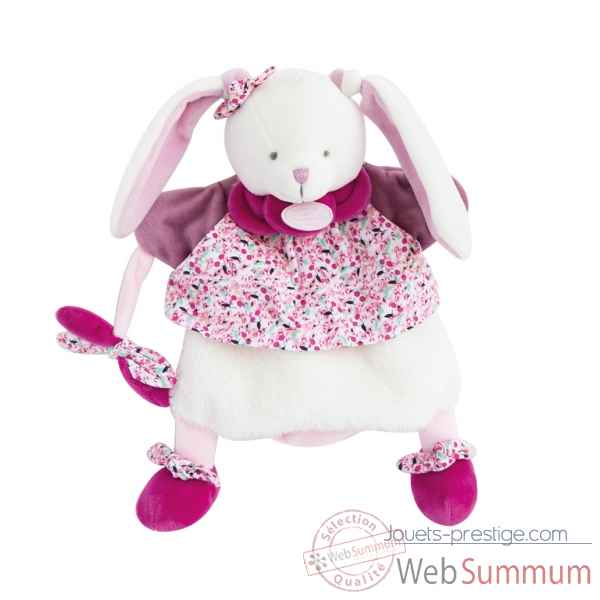 Marionnette - lapin cerise Doudou et Compagnie -DC3080