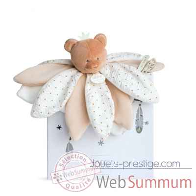 peluche Attrape-reve - ours doudou petales Doudou et Compagnie -DC3549