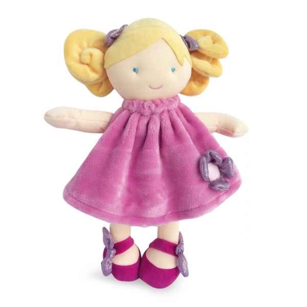 Poupee rose demoiselle doudou pretty Doudou et Compagnie -DC3132