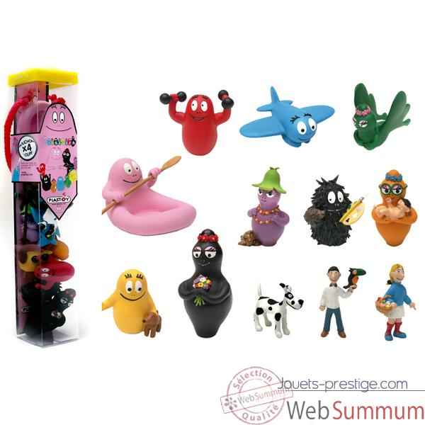 Figurine tubo Barbapapa 12 Figurines -70360