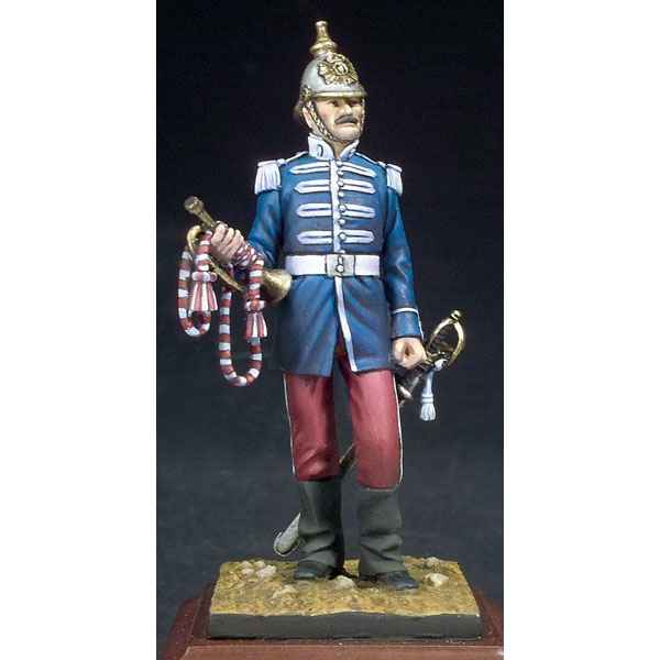 Figurine - Kit a peindre Trompeta de Coraceros del Regimiento del Rey n 1 en 1859-1860 - KSE-022