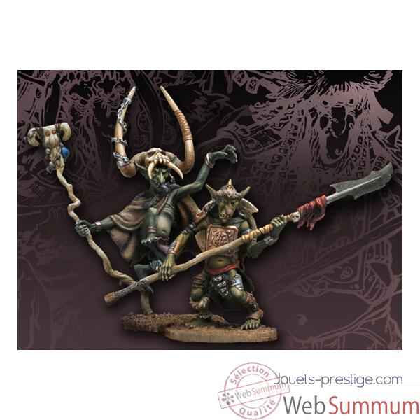 Figurine - Mad Karnik et Stonebrain Gozbog - WS-09