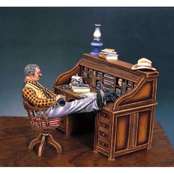 Figurine - Le bureau du sherif en 1880  - S4-S2