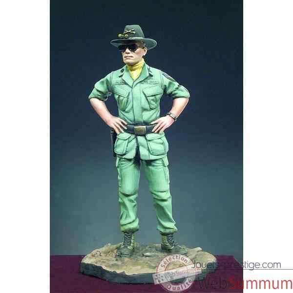Figurine - Kit a peindre Officier de cavalerie de l\'armee nord-americaine en 1970 - SG-F092