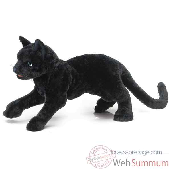 chat noir Folkmanis -2987 -1