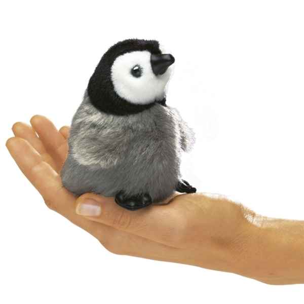 Marionnette Mini bb pinguin empereur  -2680