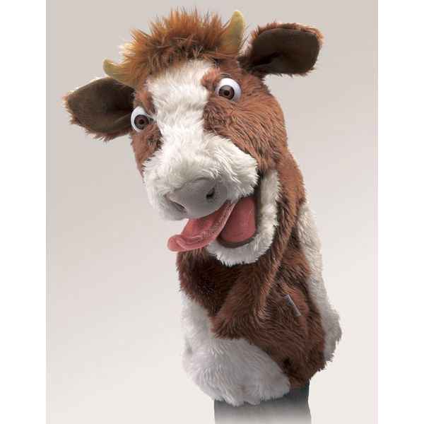 Marionnette peluche Folkmanis Vache -2873