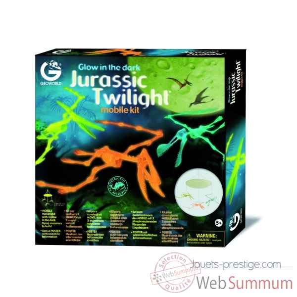 Gw jurassic night - mobile phosphorescent twilight Geoworld -CL412K