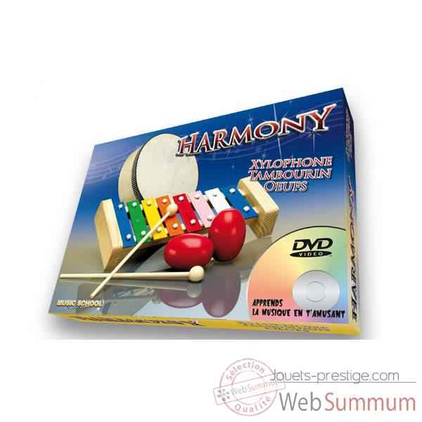 Harmony xylophone oeuf tambourin Oid Magic avec DVD-MU2