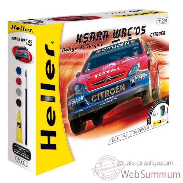 Maquette citroen xsara wrc \'05 rallye de turquie heller -50114