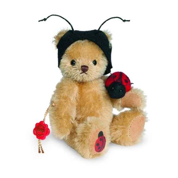 Lucky charm ours teddy bear coccinelle 15 cm Hermann -15614 7