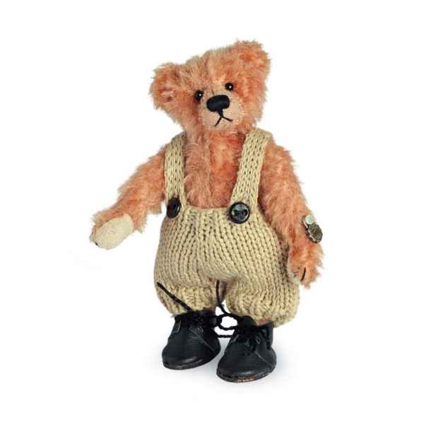 Ours en peluche de collection klausi 10 cm hermann -15085 5