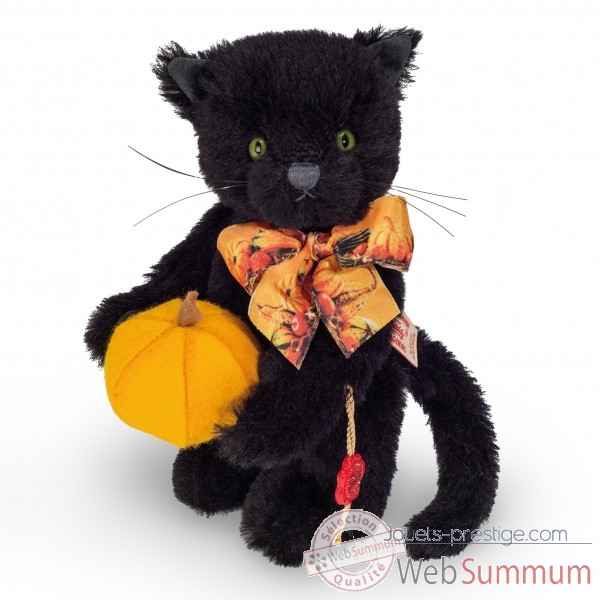 Peluche chat d\\\'halloween 19 cm collection ed. limitee Hermann -11752 0