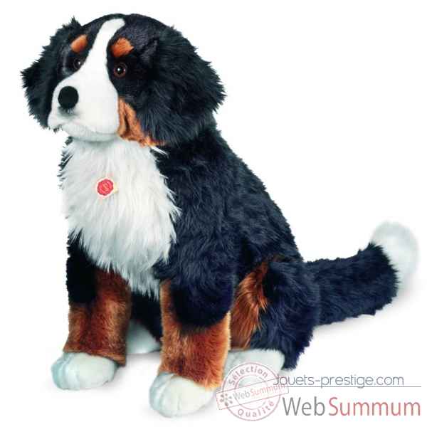 Peluche chien bouvier bernois 70 cm hermann 92896 6