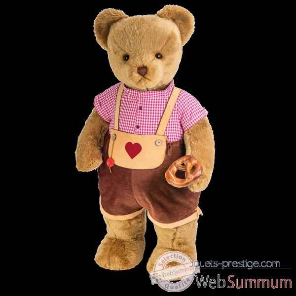 Peluche Grand ours teddy bear debout konrad 100 cm hermann teddy original -17418 9