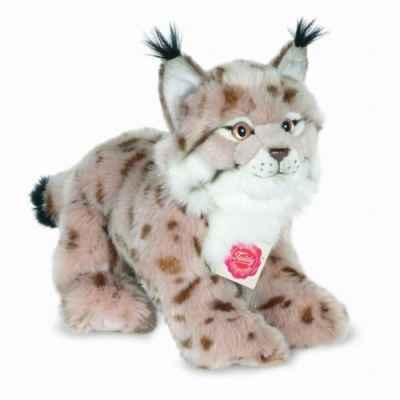 Peluche lynx 26 cm hermann 90449 6