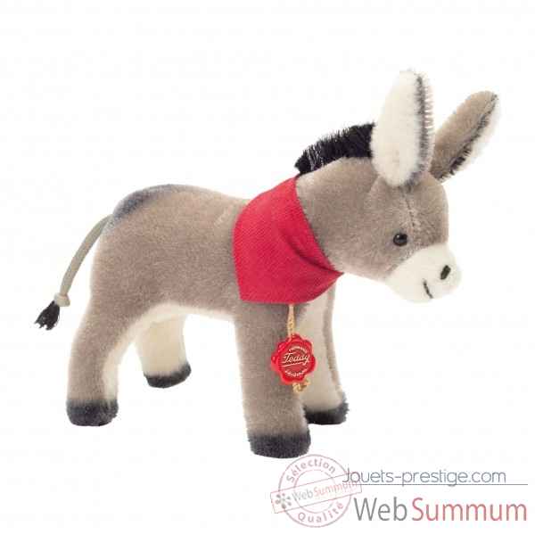 Peluche miniature replique de l\\\'ane 12 cm collection ed. limitee Hermann -17057 0