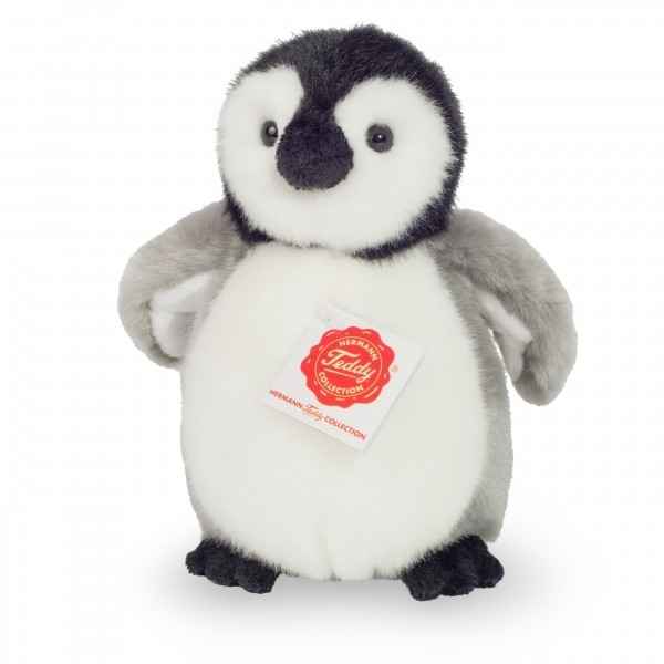 Peluche pingouin 15 cm Hermann -90021 4