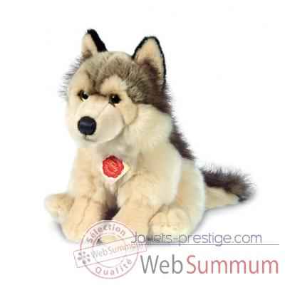 Peluche Hermann Teddy peluche loup assis 29 cm -92738 9