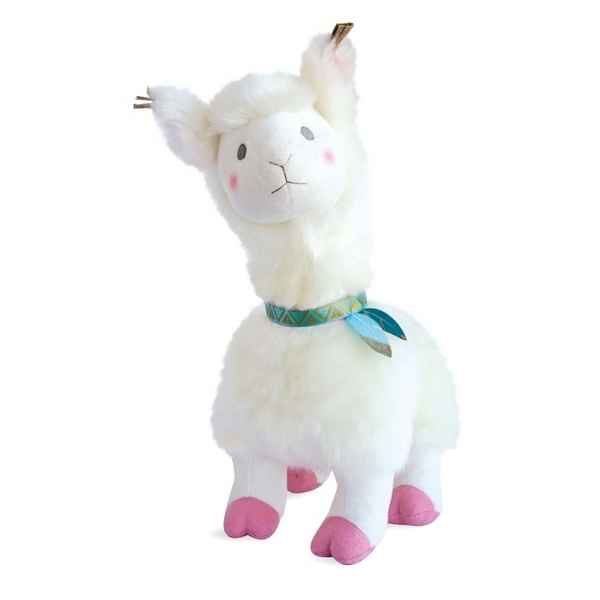 peluche Lama blanc - 50 cm histoire d\'ours -2799