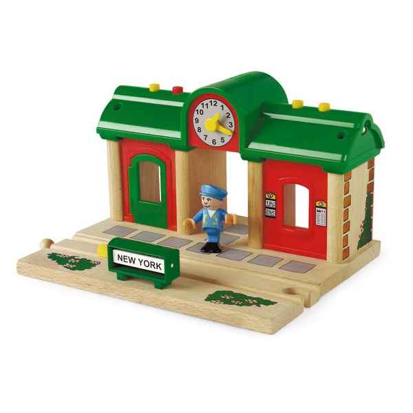 Gare en bois interactive - Brio 33668000