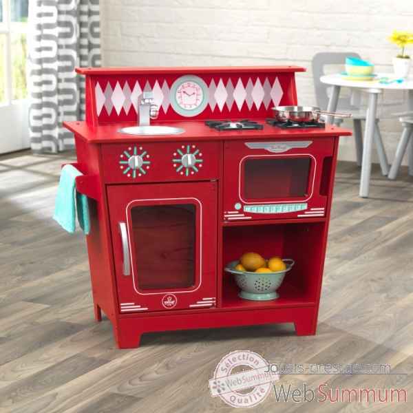 Petite cuisine classique - rouge KidKraft -53362