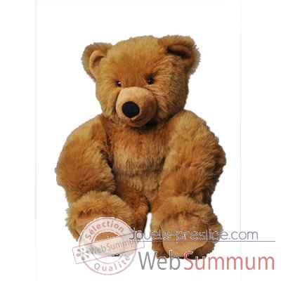 peluche Ours martin peluche - 80 cm - cuivre les petites maries -FABH4OURMARC