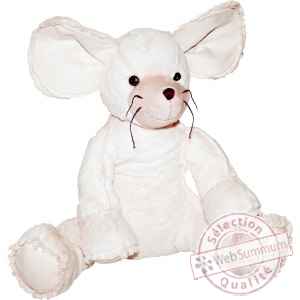 Vicky la souris 40 cm ecru Les Petites Marie -RET2SOUVIC