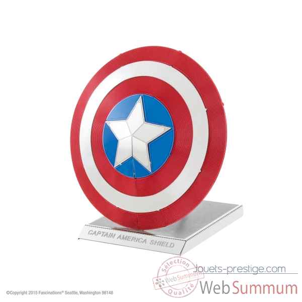 Maquette 3d en metal avengers-bouclier du capitaine america Metal Earth -5061321