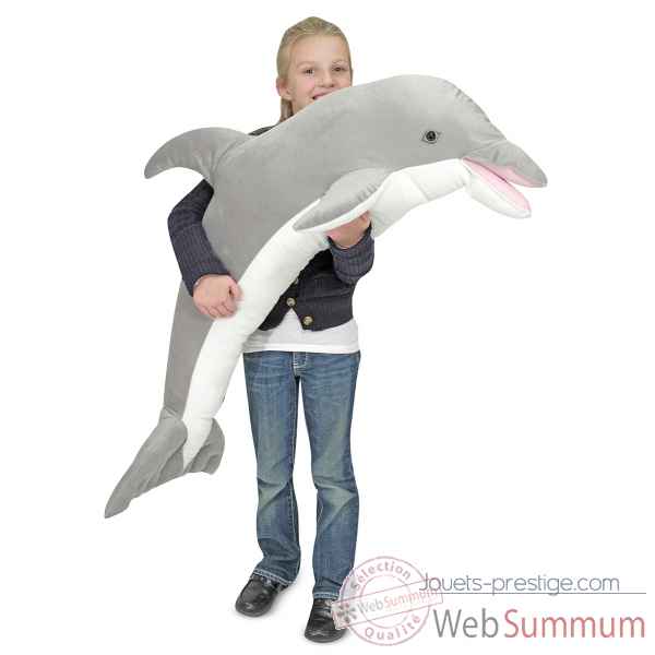 Grande peluche dauphin geant MetD -12123