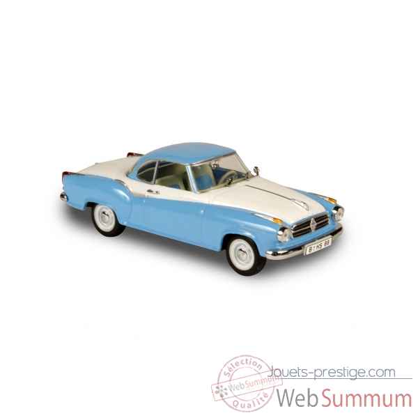 Borgward isabella coupe bleu et blanc Norev 820016