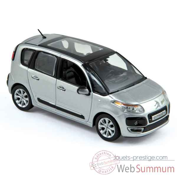 Citroen c3 picasso 2009 gris aluminium  Norev 155323