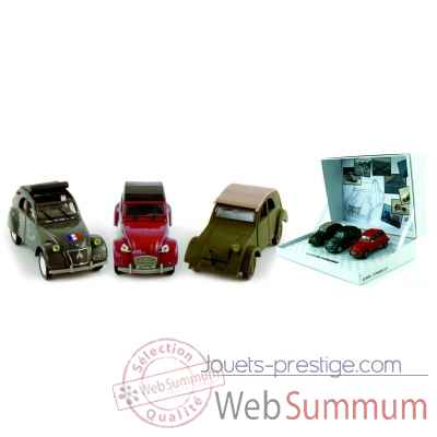 Coffret 60 ans de la 2cv n2 - edition limitee Norev 151351