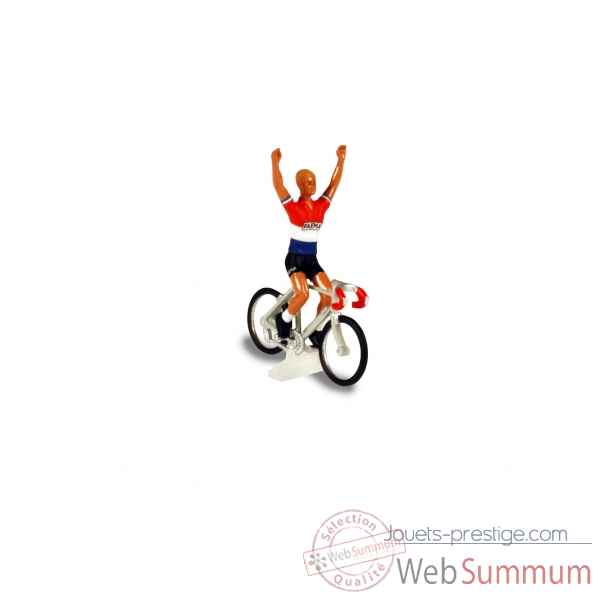 Cycliste 1/43 charly gaul - champion du luxembourg - tdf 1958 Norev CC4550