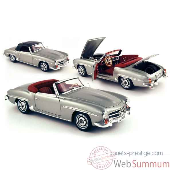 Mercedes-benz 190 sl gris mtallis 1957  Norev 183535