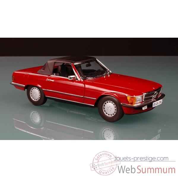 Mercedes sl300 soft top rouge  1986 Norev 183507