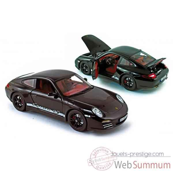 Porsche 911 carrera 4s coupe 2008 black Norev 187556