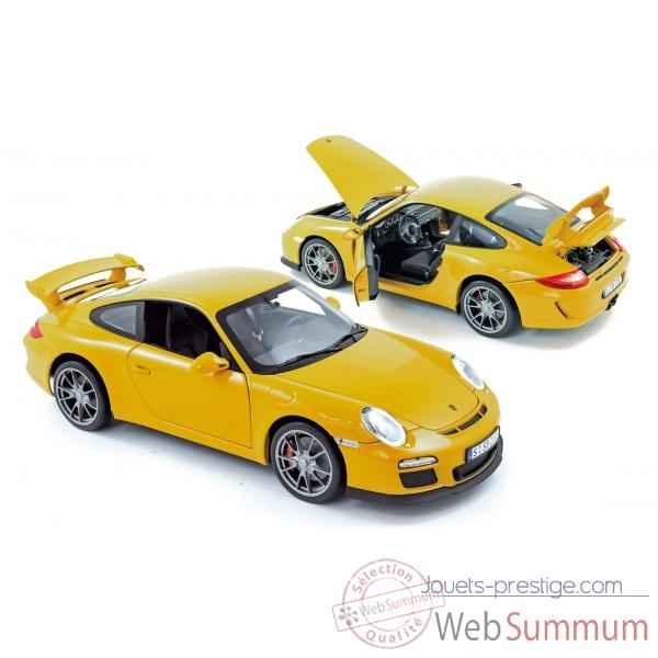 Porsche 911 gt3 2009 speed yellow Norev 187560