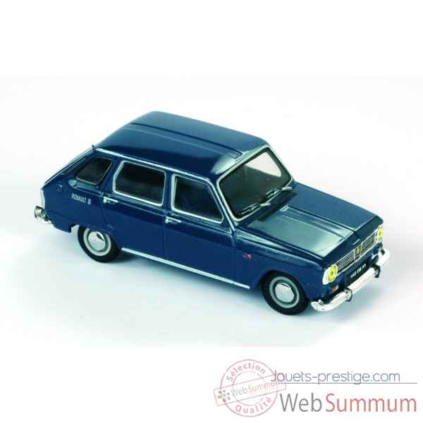 Renault 6 bleu metalise Norev 510610