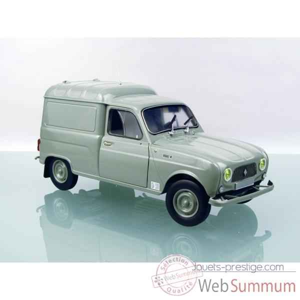 Renault 4l fourgonette civile grise Norev 185190