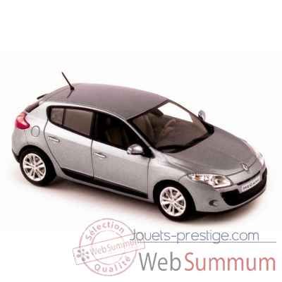 Renault megane berline 2009 gris platine Norev 517629