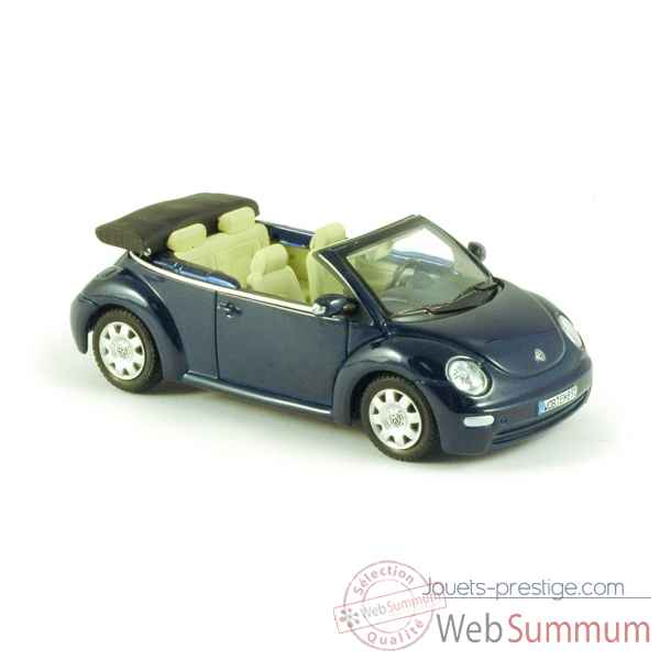 Volkswagen new beetle decapotable bleu marine Norev 840032