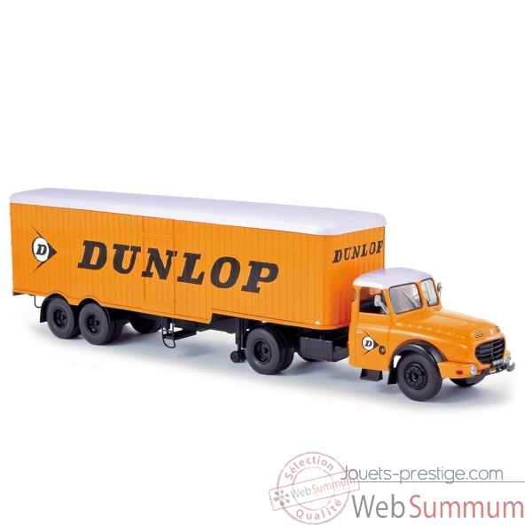 Willeme ld610 avec remorque dunlop  Norev 879995