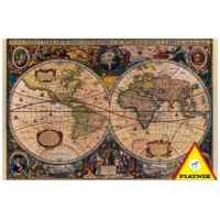 Ancienne carte du monde Piatnik-jeux 555169